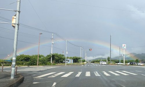 二重の虹