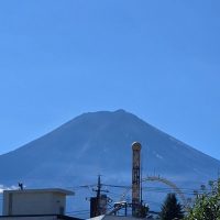 富士山 初冠雪 2024